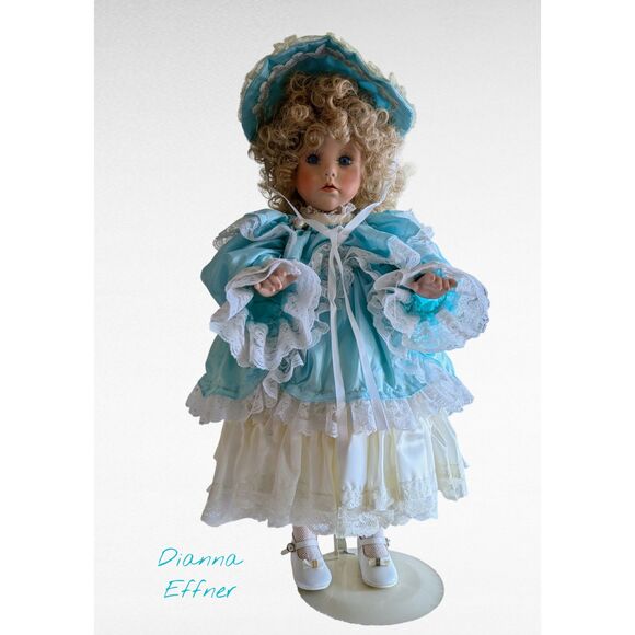 Dianna Effner Hilary Porcelain Doll 1987 Ultimate Collection Vintage
